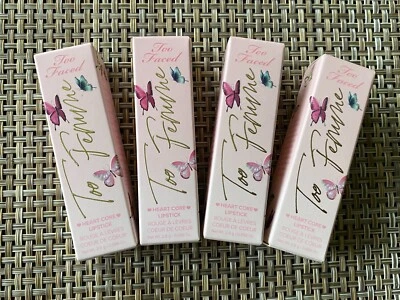 (2 pk.) TOO FACED TOO FEMME HEART CORE LIPSTICK: CHOOSE YOUR SET/SHADE - Image 1 of 4