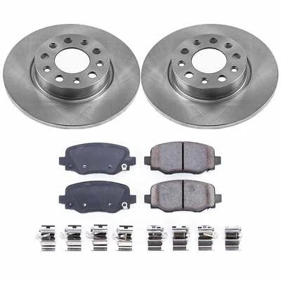 PowerStop Disc Brake Kit - Rear - Fits Fiat 500X 2016-2020, Jeep Renegade 2015-2 — 第 1/4 张图片