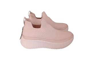 NIB SM New York Katie Women's US 7 M Knit Cream Casual Slip-On Sneakers Shoes - Picture 1 of 6