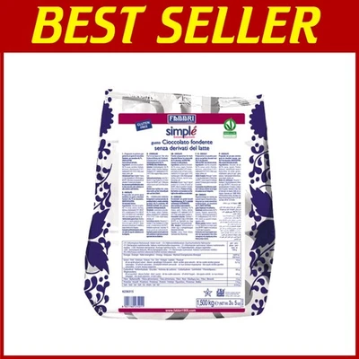 Mezcla suave de chocolate negro, sin OGM, 50 porciones Foto 1 de 3