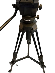  Libec Professional TH-X Tripod wit Video Pan Head 2-Stage Aluminum Legs Bag 4KG - Picture 1 of 4