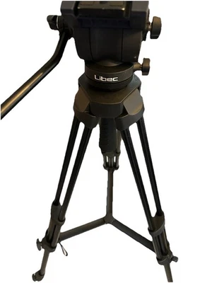  Libec Professional TH-X Tripod wit Video Pan Head 2-Stage Aluminum Legs Bag 4KG - Image 1 of 4