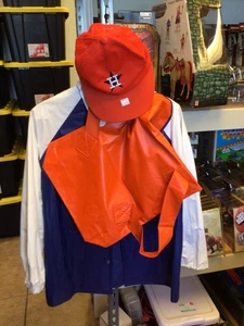 Vintage Houston Astros Fingers Jacket, Orange Cap And Backpack- Vintage Promos - Picture 1 of 6