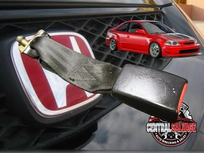 Honda Civic DX M/T FWD conductor trasero hebilla asiento derecho 1996-2000 OEM Foto 1 de 4