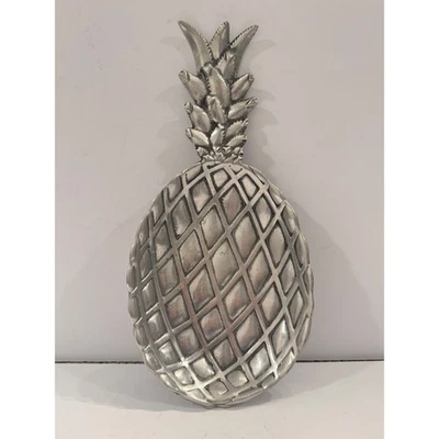 Vintage MCM Bruce Fox Metal 351B Pineapple Serving Dish Catch All - Image 1 of 4