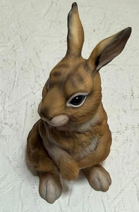 Vintage Gorham Natures Gallery Brown Bunny Rabbit Figurine - Picture 1 of 3