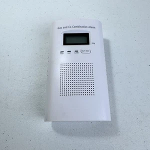 Carbon Monoxide Detectors Plug in,CO and Natural Gas Detector for Home white  - Picture 1 of 4