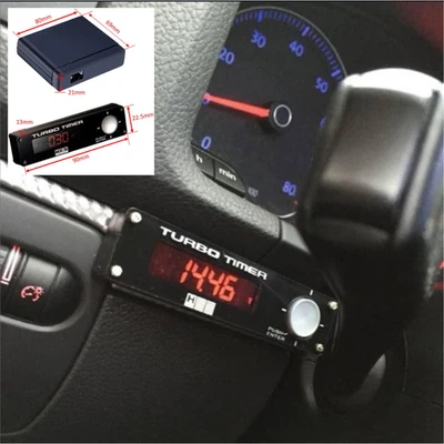HKS Universal Digital Auto Car Type 0 Turbo Timer W multi-color LED Display NEW - Image 1 of 4