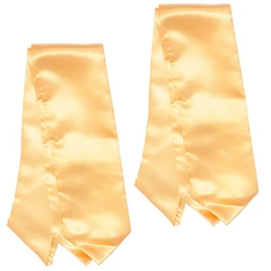 Fajas de vestido de graduación 2 piezas Faja de honor de graduación Unisex Estola lisa Faja graduada - Imagen 1 de 12