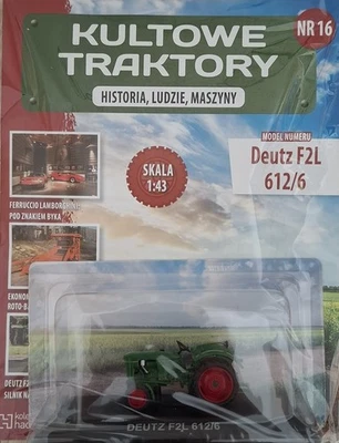 Hachette 1:43 - Trattori iconici n. 16 - Deutz F2L 612/6 - Immagine 1 di 2