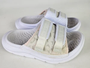 Sandalia de felpa Hoka One Ora Luxe ligera de recuperación deslizable para mujer talla: 6 - Imagen 1 de 4