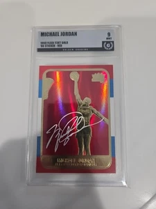 1998 Fleer 23KT Gold '86 Sticker - Rot. Gem MT 9 - Bild 1 von 2