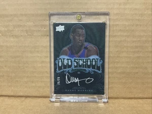 2013-14 UD Black Old School Signatures #OSDM Danny Manning Auto /75 - Picture 1 of 5