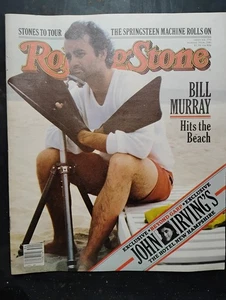 Vintage Rolling Stones Magazine Bill Murray August 20th 1981 Awesome Print Ads! - Picture 1 of 1