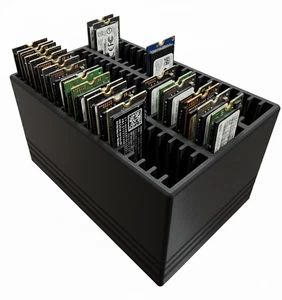 60 M.2 SSD Holder Storage Rack Organizer - NVMe SATA NGFF Solid State Drive Tray - Picture 1 of 5