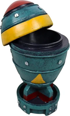 Mini estatua nuclear coleccionable - Diseño único de bomba de resina para Halloween y más Foto 1 de 4