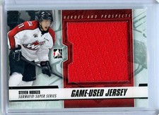  2012-13 ITG Heroes and Prospects Subway Super Series Jersey SSM25 Stephen Hodge