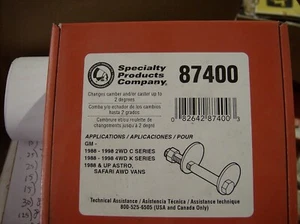 PRODUCTOS ESPECIALES 87400 KIT DE PERNOS DE LEVA JUEGO DE 4 SE ADAPTA A GM SERIE C/K ASTRO MÁS - Imagen 1 de 3