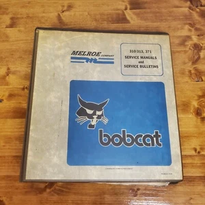 Manuale di servizio caricatore e bollettini Ingersoll Rand Bobcat 310/313/371 - Foto 1 di 11