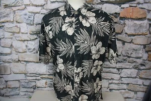 COOKE STREET Honolulu Hawaiian Shirt 2XL Multi Color Floral Cotton Spread Collar - Picture 1 of 11