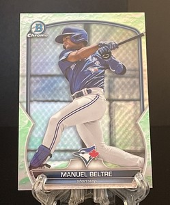 2023 Bowman Chrome Manuel Beltre Lunar Glow Refractor BCP-79