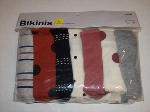 Old Navy Underwear Underpants Girls 7 Pk Bikini S M L XL Dots New - Picture 1 of 3