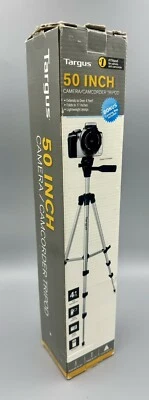 Targus TG-5060TR Camera/Camcorder Silver Tripod 50" Universal Mount W/Carry Case - Image 1 of 3