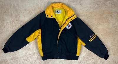 Chaqueta vintage para hombre mediana años 80/90 logotipo envejecido 7 Steelers Foto 1 de 4