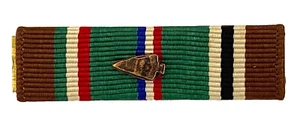 GENUINE WW2 issue U.S Army EUROPEAN CAMPAIGN medal ribbon bar NORMANDY Airborne - Picture 1 of 2