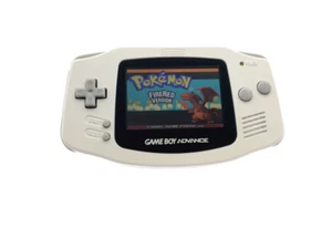 White Game Boy Advance Game Console AGS-101 Brighter Backlight LCD Screen - Picture 1 of 4
