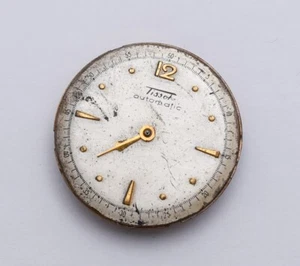 Vintage TISSOT 28-21 Bumper Automatic Watch Movement Dial Hand AS IS - Picture 1 of 2