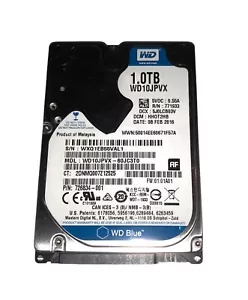 Hard disk WD10JPVX-60JC3T0 Western Digital Blue 1TB 5400RPM SATA 6Gbps 8MB 2.5 - Foto 1 di 2