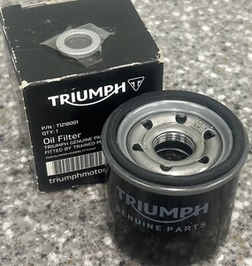 Genuine Triumph Motorcycles NEW Oil Filter and Sump Washer - FREE DELIVERY - Picture 1 of 4
