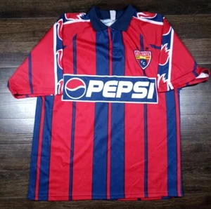 Vintage Atlante FC Soccer Jersey Pepsi 3Hermanon #7 League XL Extra Large - Picture 1 of 3