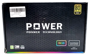 Power Poinwer Technology RGB Full Modular 850 Watts 110-240 Volts Power Supply - Photo 1/5