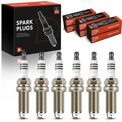6 bujías de iridio y platino para Nissan 350Z INFINITI EX35 FX35 G25 G35 Foto 1 de 4