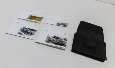 2010 AUDI Q5 (B8 8R) OWNERS MANUAL BOOKLET SET 4 w/ CARRYING CASE (BLACK) Foto 1 de 4