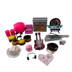 LOL Surprise Remix Music Accessories Set Instruments Hats Dollhouse Play Doll a - Picture 1 of 12