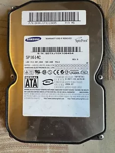 Samsung 160 GB - SP1614C - SATA - Picture 1 of 1