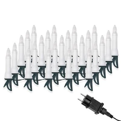 Lichterkette außen outdoor strom Christbaum Kerzen Weihnachten Beleuchtung Baum - Bild 1 von 4