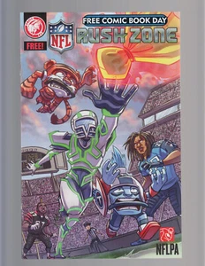 NFL RUSH ZONE / SKYWARD PREVIEW (2013 Free Comic Book Day, FCBD, Action Lab) NM - Picture 1 of 2