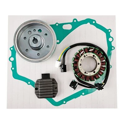 Flywheel Rotor Stator Regulator & Gasket For SuzE2i Eiger 400 Manual 2002-2007, - Image 1 of 4