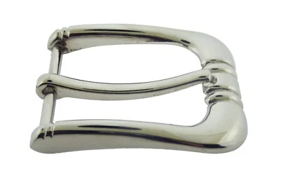 Pin Belt Buckles for Men's Fits 1.50″ inch 40 mm Jeans Belt Silver Anti Allergic - Image 1 of 4