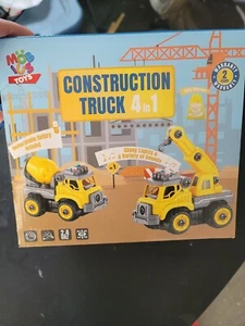 Mobius Toys Construction Truck 4 in 1 - Picture 1 of 4