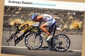 Andreas RAELERT (1) AK Bild - Print Copie - 18 x 13 + Signierte IRONMAN - AK - Bild 1 von 1