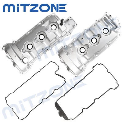 Upgrade 2x Aluminum Valve Cover for Chevy Malibu Equinox Enclave G6 G83.6L - Image 1 of 4