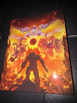 New! Doom: Eternal Steelbook Case (No Game Included) - PS4 + Xbox One - Image 1 of 3