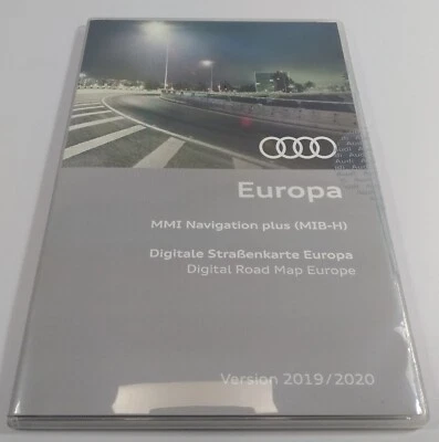 Audi Navigation Activation Document Plus MIB High 2019/20 GENUINE A3 A4 A5 A6 A7 - Image 1 of 2
