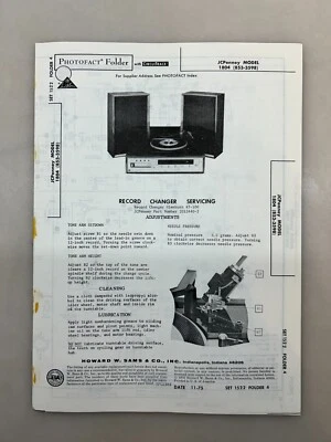 JCPenney 1804 Руководство по Обслуживанию Sams Фотофакт Бесплатная Доставка - Изображение 1 из 4