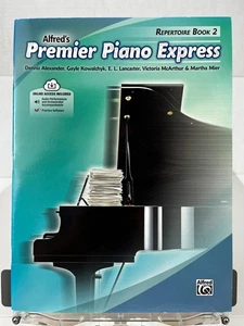 Alfred's Premier Piano Express Repertoire Book 2 Songbook Piano Solo - Picture 1 of 5